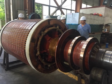 大型高壓電機使用過程中應(yīng)該注意什么